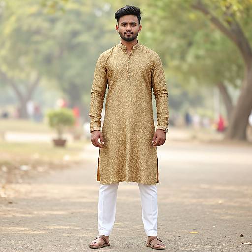 Indian Male Costume with Beard