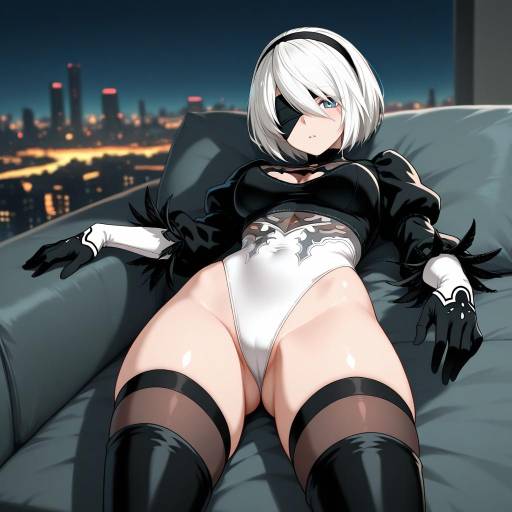 Dreamy Nier Automata Cowboy Shot