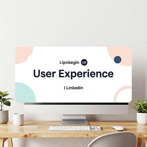 Minimalist UX LinkedIn Banner Design