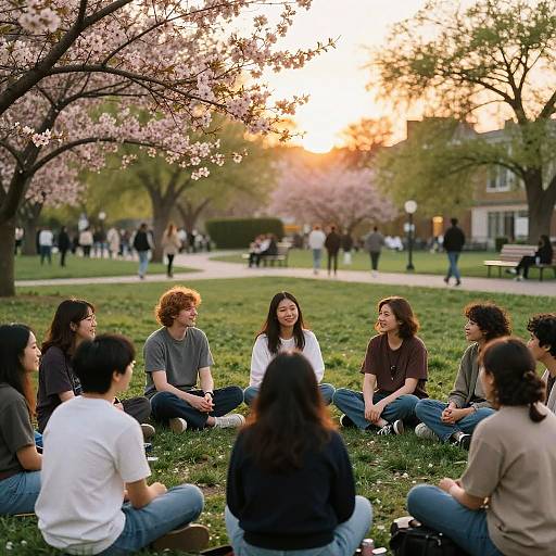 LGBTQIAPN Community Gathering at Sunset