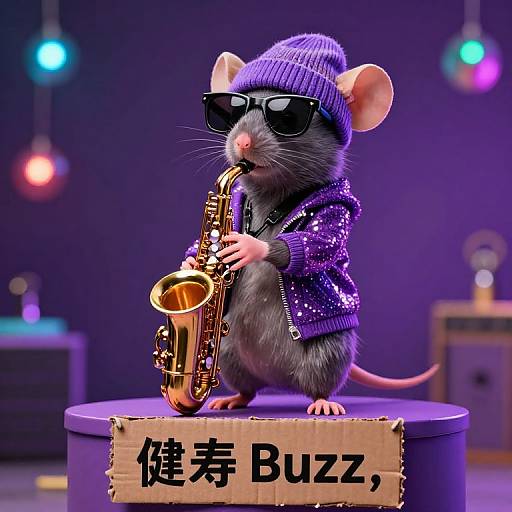 Cool Mouse Jazz Performance