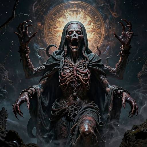 Transcendent Cosmic Horror Divinity