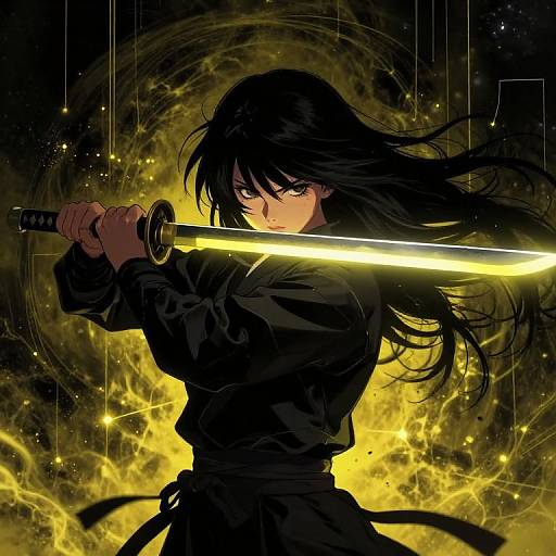 Mythport Anime Female Ninja Warrior