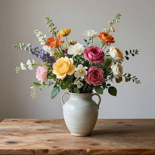 Elegant Still Life with Flowers