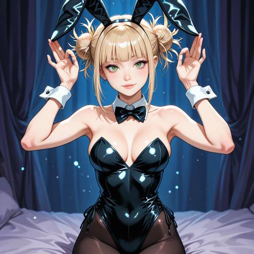 Himiko in Playful Bunny Outfit
