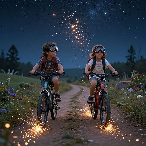 Children's Magical Bicycle Journey