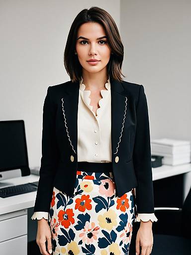Chic Office Fashion: Tailored Elegance