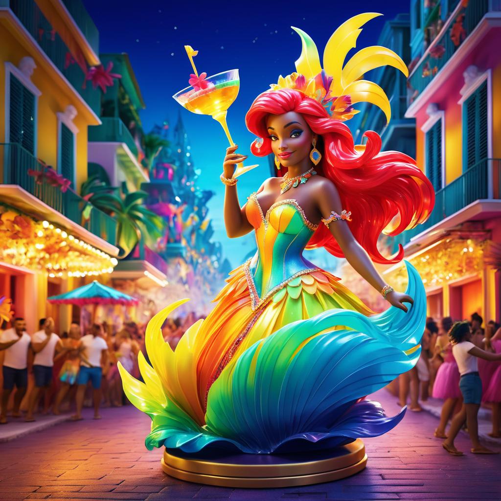 Carnival Mermaid: A Playful Celebration