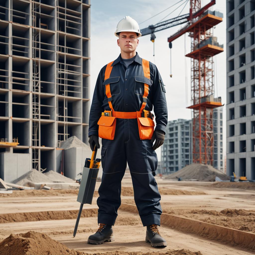 Avant-Garde Lineman in Utility Outfit