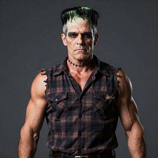 Middle-Aged Frankenstein Halloween Costume