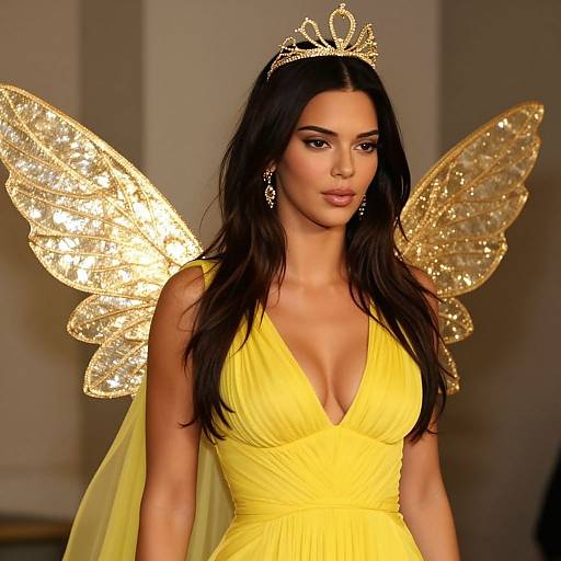 Kendall Jenner as Golden Fairy