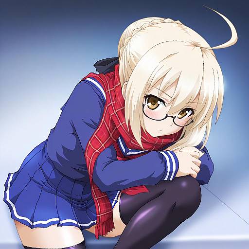 Illustration of Mysterious heroine x alter (first ascension) (fate), fate (series) in the style of Hayashiya zankurou