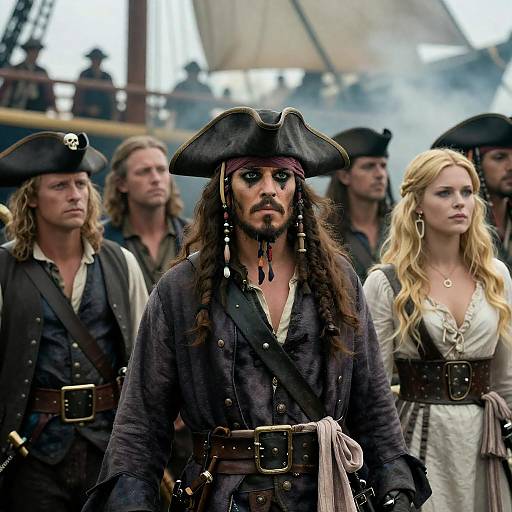 Captivating Pirate Scene in Action