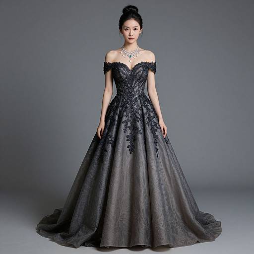 Photorealistic Midi Wedding Gown