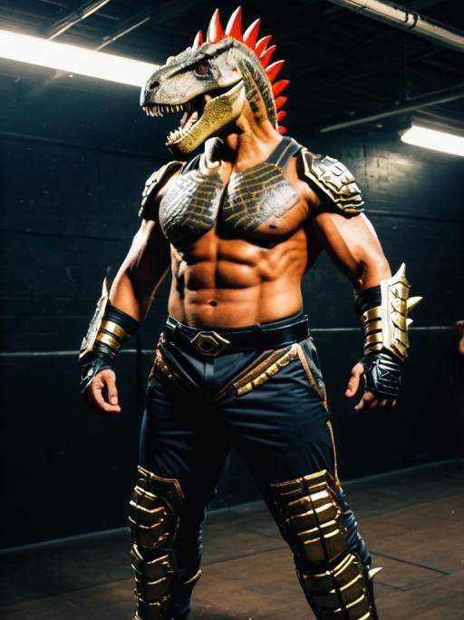 Realistic Arctodus Cosplay Photo Shoot