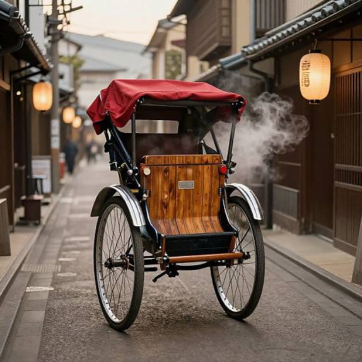 Vintage Tokyo Komusou Bicycle Scene