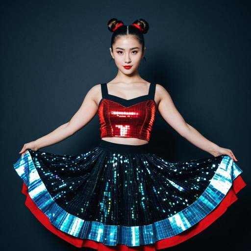 Holographic Dance Costume for Solo Performance