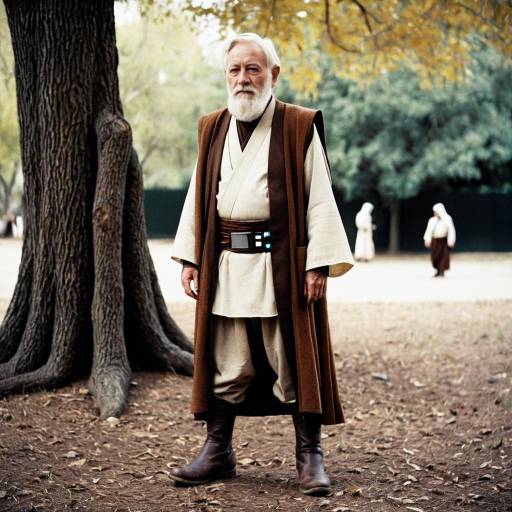 Realistic Old Man Ben Kenobi Costume