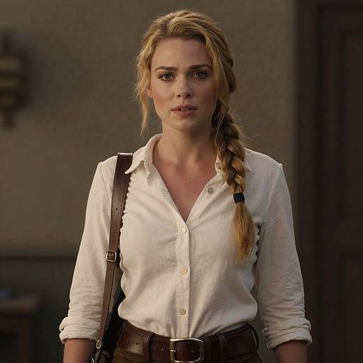 Blonde Adventurer Inspired by Elsa