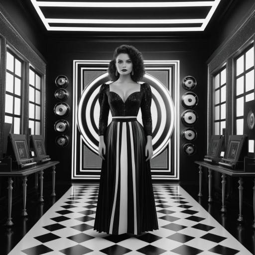 Vintage 3D Render Portrait of Ouïghours Woman