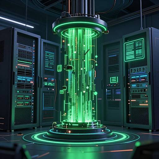 Futuristic Linux Stable Diffusion Server