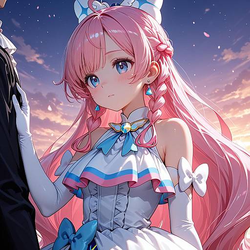 Illustration of Cure prism, hirogaru sky! precure in the style of Yu 65026