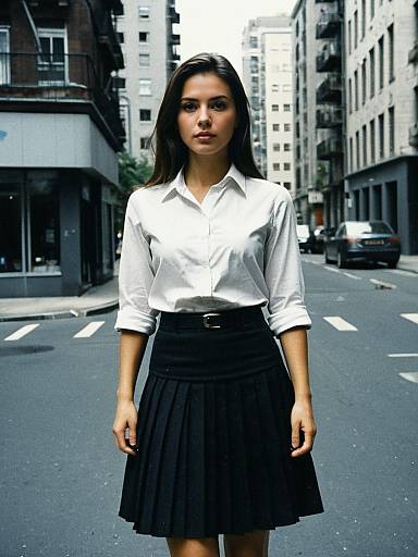 Chic Black Skirt Work Outfit