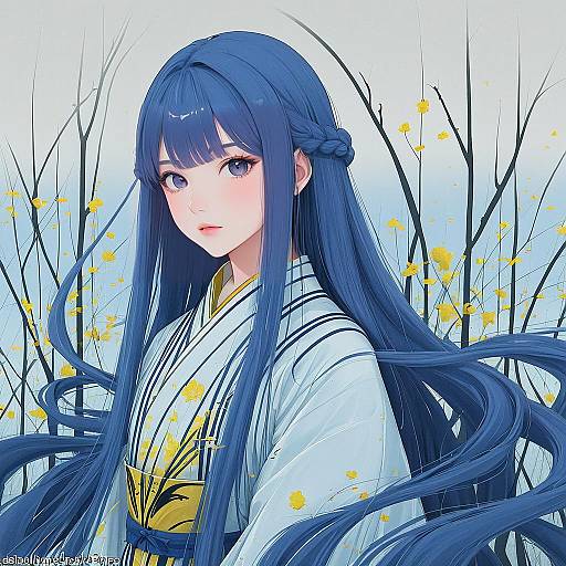 Illustration of Myne (honzuki no gekokujou), honzuki no gekokujou in the style of Nashidrop