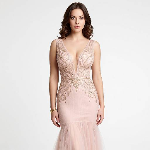 Classic Glamour Mermaid Gown