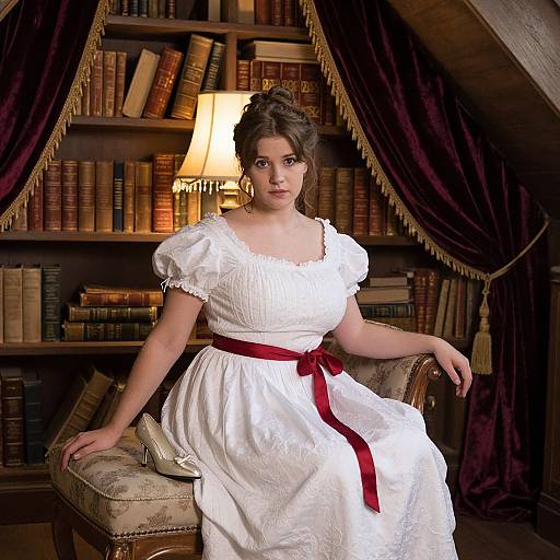 Vintage Cinderella in Cozy Attic