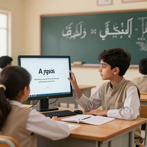 Pakistani Student Learning with AI Tutor