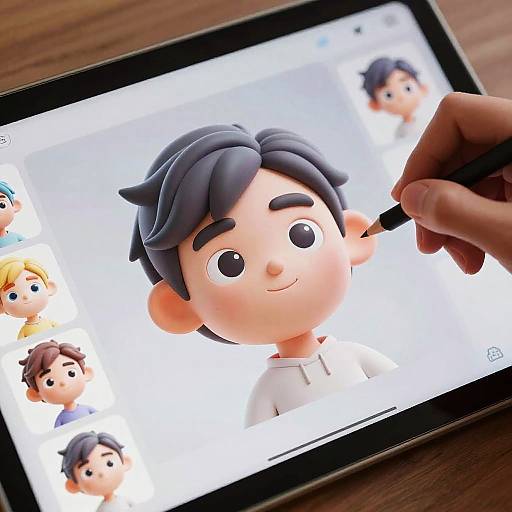 3D Avatar Maker with Advanced Customization