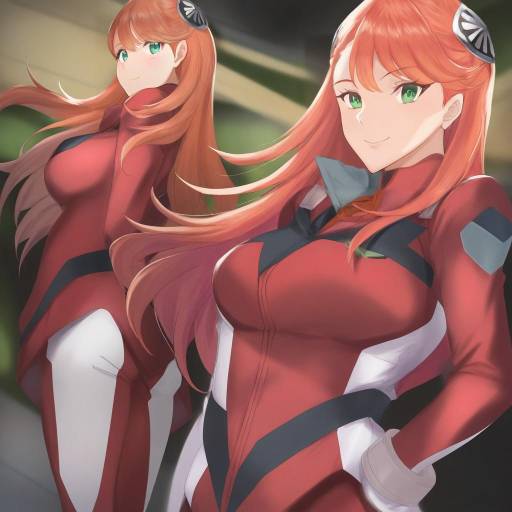 Illustration of Aida rayhunton, gundam in the style of Kabocha (monkey4)