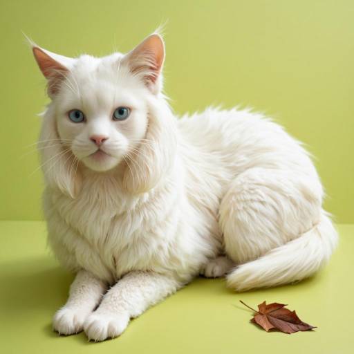 Fluffy Persian Cat in Sunny Spot Fluffy Persian Cat in Sunny Spot