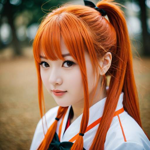 Lifestyle costume photo of Akazutsumi momoko. Cosplay clothes