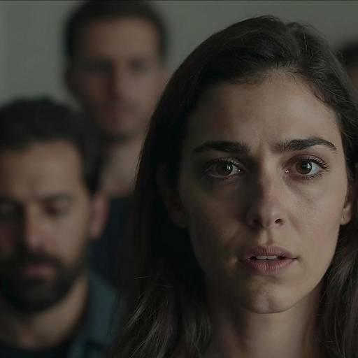 Intense Expressions in Shadowy Setting