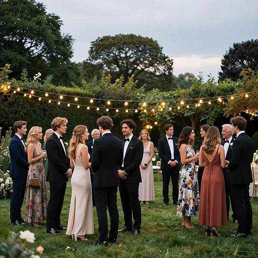 Luxurious Garden Party Elegance
