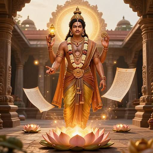 Rajinikanth as Mythological Avatar