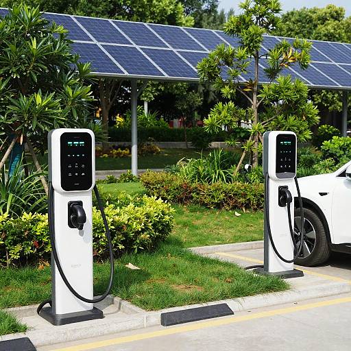 Eco-Friendly EV Charging Station