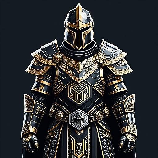 Elcor in Ceremonial Armor Illustration