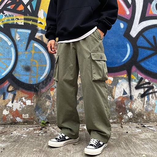 Urban Streetwear Cargo Hoodie Style