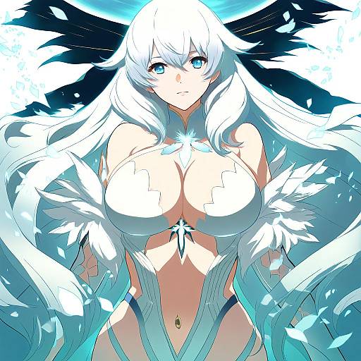 Illustration of Artemis (fate), fate/grand order in the style of Makoto daikichi