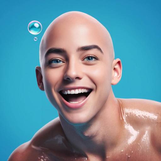 Joyful Boy Floating in Aqua Waters