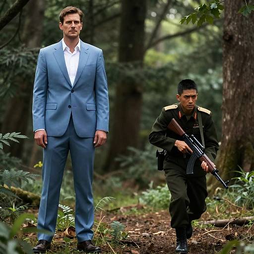 Dramatic Movie Poster: Calm vs Urgent