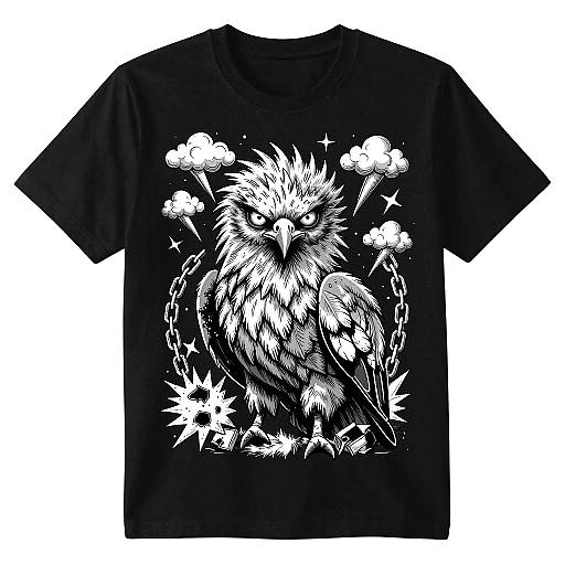 Gothic Harpy T-Shirt Design