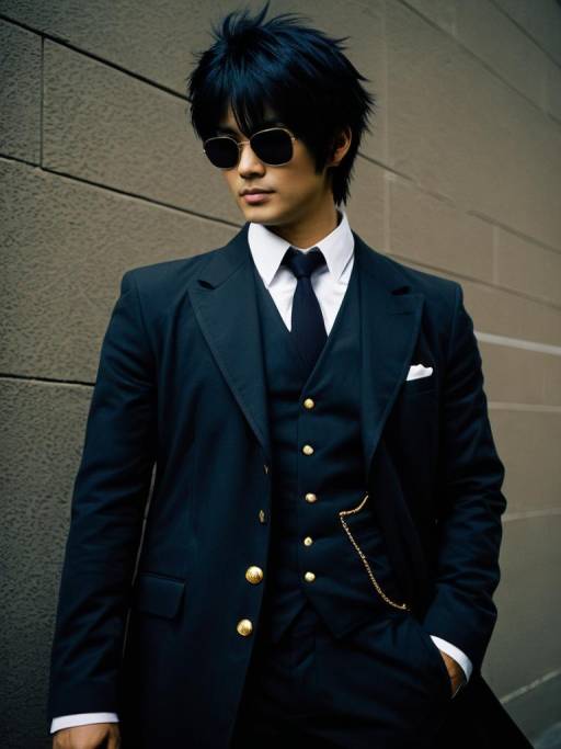 Realistic Nicholas D. Wolfwood Cosplay Photo