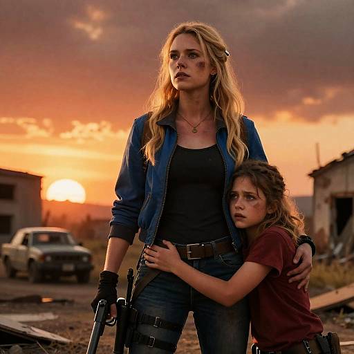 Survival Partners in a Fiery Apocalypse