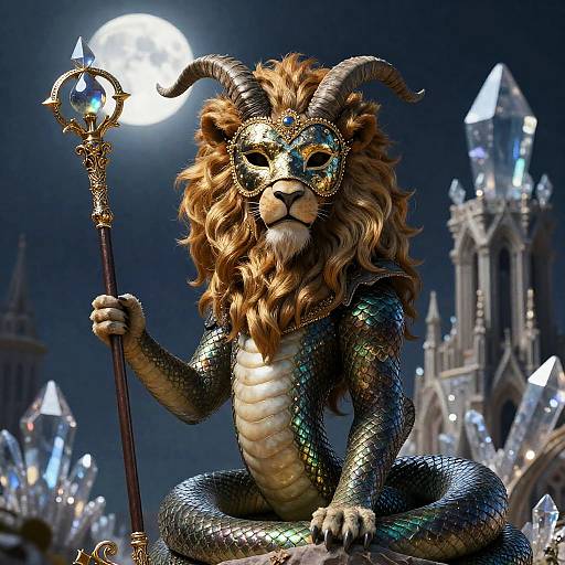 Baroque Chimera Masquerade in Crystal Cathedral