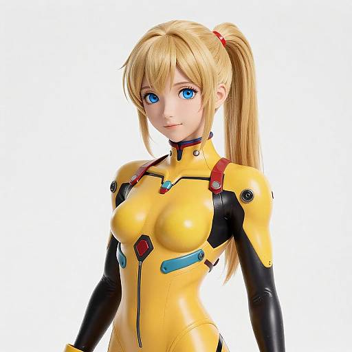 Realistic Samus Aran in Zero Suit