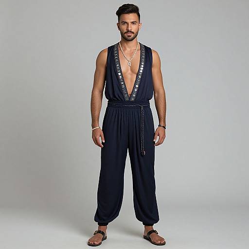 Realistic Man in Capri Costume